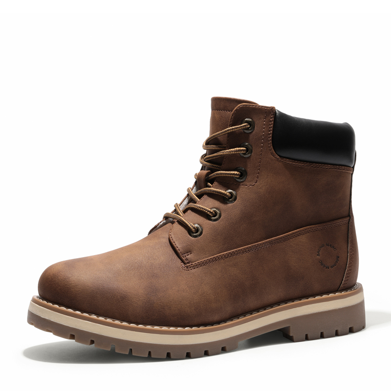 Bruno Marc Men\'s Brown Snow Boots Amazon.com | Bruno Marc Men main image 2