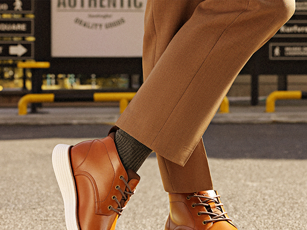 公式の  Men's Chukka Casual Dress Boots-BRUNO MARC 靴