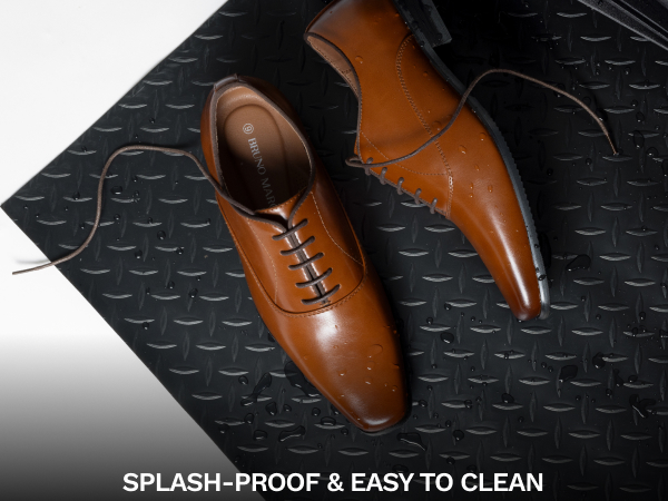 Men's Square-Toe Classic Oxford Shoes-BRUNO MARC