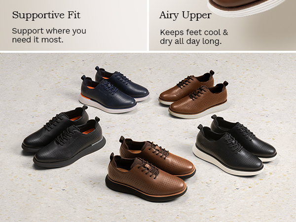 MEN’S TENORAS Small Men's Comfortable Business Casual Shoes-Bruno Marc