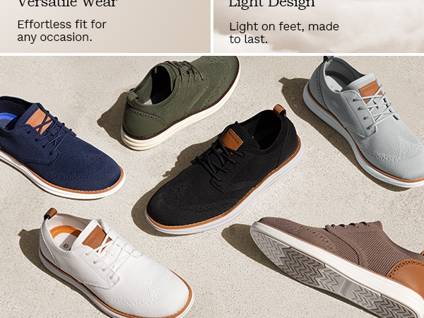 Men's Knitted Casual Dress Shoes-Bruno Marc