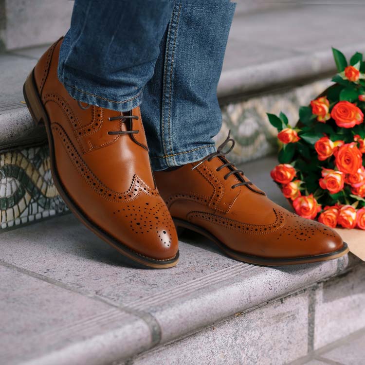 Cap toe shoes with jeans best sale