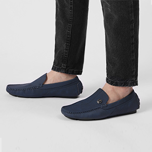 7 Outstanding Navy Blue Loafers For Men-Bruno Marc