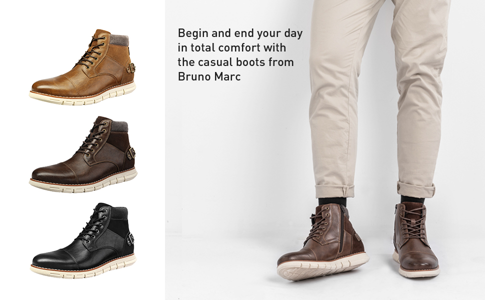 Breaking Boundaries Embrace Men s Brown Boots Outfits