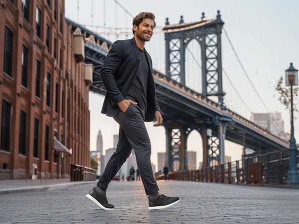 How To Dress Sneakers With Suits For A Sleek Outfit Bruno Marc