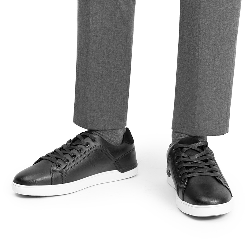 How to Style Grey Pants With Black Shoes