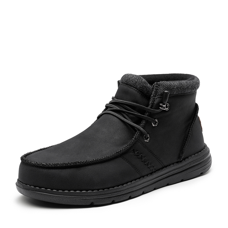 Mens slip on winter mocs discount