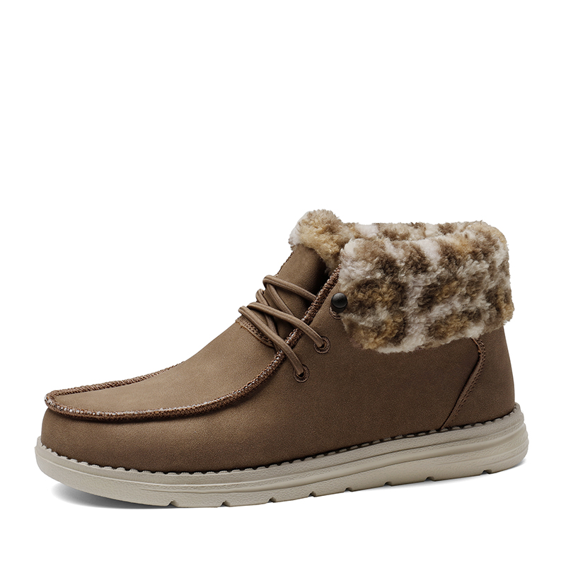 Light Weight Boots For Mens Bruno Marc Men's FuzzyGo Winter Snow