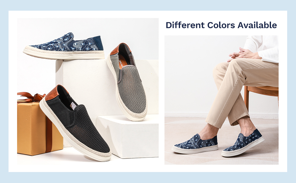 Men\'s Casual Slip-On Loafers in Assorted Colors/Styles Amazon.com | Santimon Men main image 4