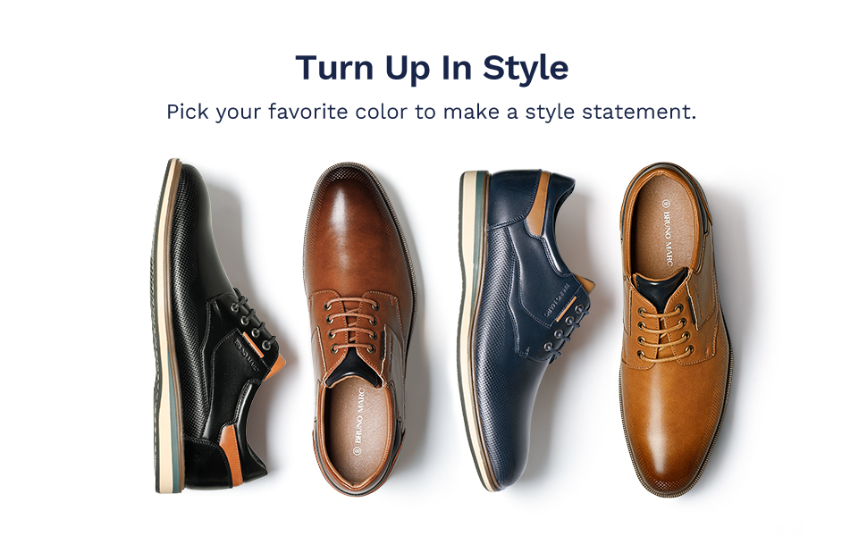 Men's Casual Smart Dress Sneakers-Bruno Marc