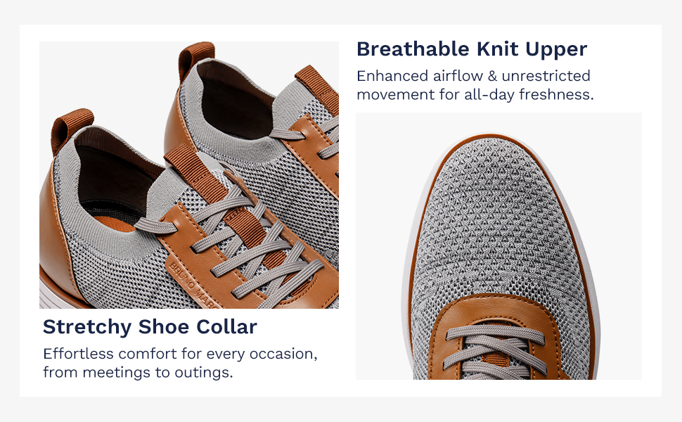 Men's Lightweight Mesh Shoes-Bruno Marc