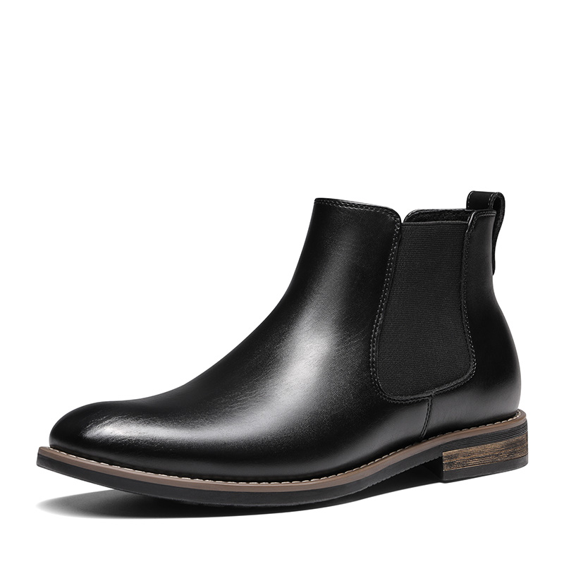 Bruno Marc Men S Vegan Leather Dress Chelsea Boots