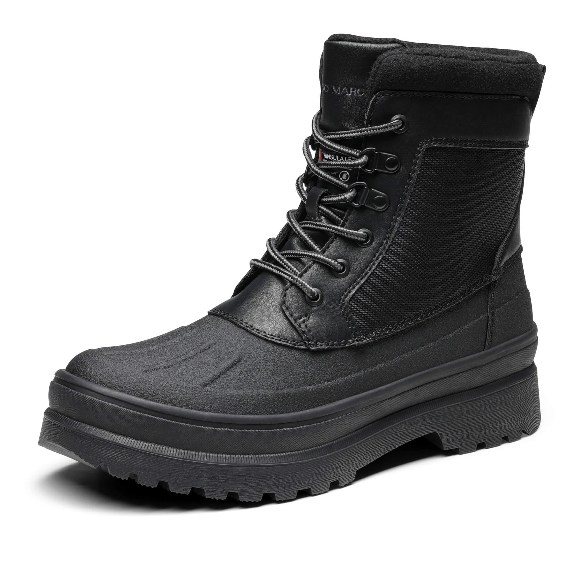 Men s Waterproof Insulated Snow Boots Bruno Marc