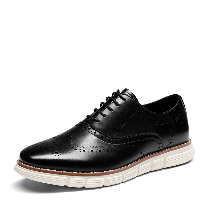 Men's Wide Fit Dress Shoes-Bruno Marc