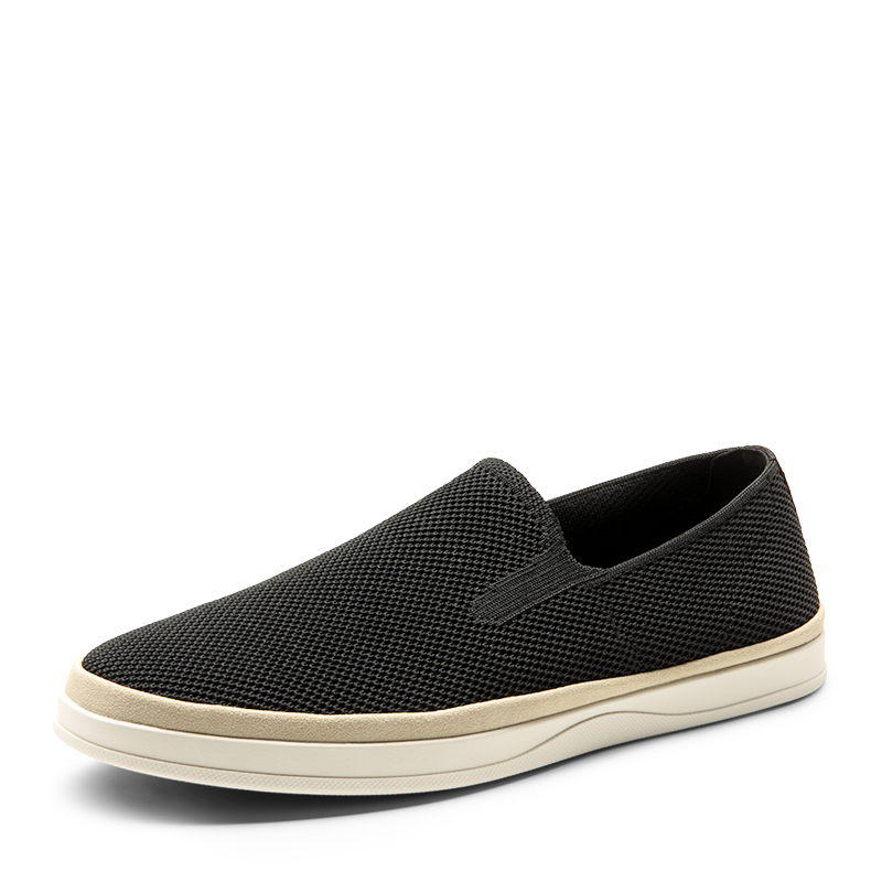 Bruno Marc Men's Knit Slip-On Loafers - Lightweight Comfort Stretch Walking Shoes