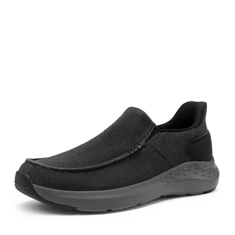 mens canvas loafers slip ons