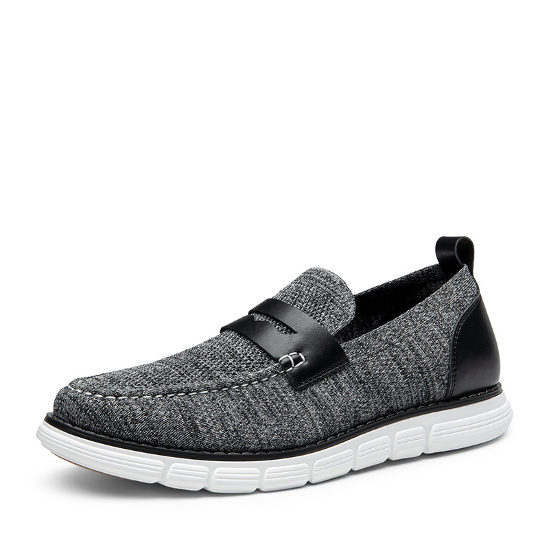 Bruno Marc Black Mesh Casual Loafers Amazon.com | Bruno Marc Men main image 4