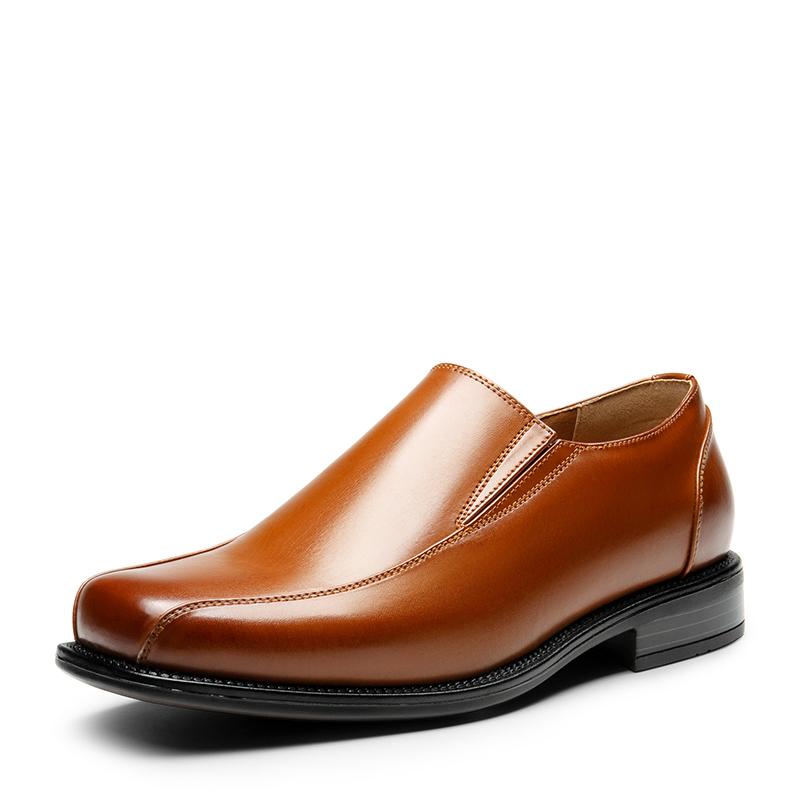 Men s Vegan Leather Slip On Loafers Bruno Marc