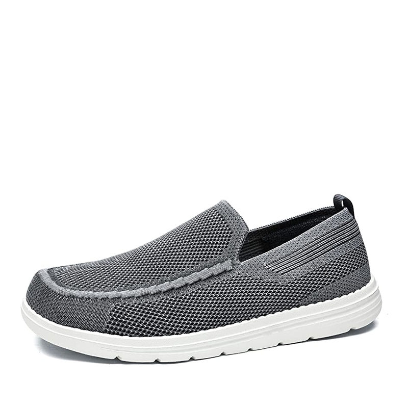 ?Bruno Marc Men\'s Grey Casual Slip-on Loafers Stretch Shoes Men main image 2