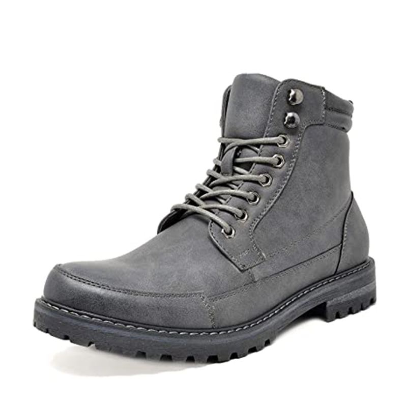 Gray combat boot shop