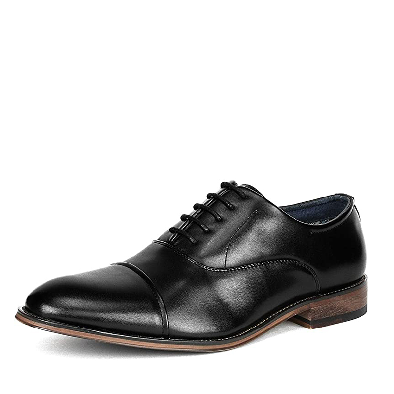 bruno marc men's leather lined dress oxfords shoes Amazon.com | Bruno Marc Men's Dress Oxford Shoes Classic Lace Up Formal Shoes,Size 6.5,Black,DOWNING-02
