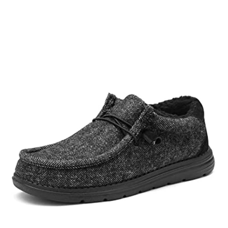 Men s Slip on Fur Lined Loafer Bruno Marc