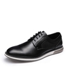 Men's Plain Toe Oxford Dress Sneakers-Bruno Marc