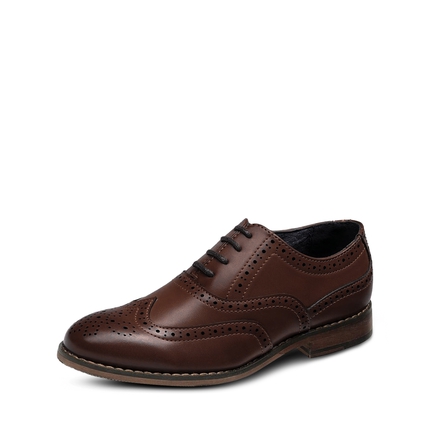 Boys Brown Dress Shoes Bruno Marc