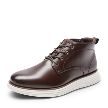 Men s Chukka Boots Leather Suede Chukka Boots Bruno Marc