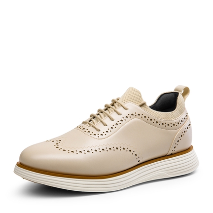 Calzature Comfort Uomo Scarpe Stringate Bruno Marc Uomo - Sneakers Oxford In Mesh Traspirante, Leggere E Casual Sneakers Oxford Uomo Mesh - Foto 3