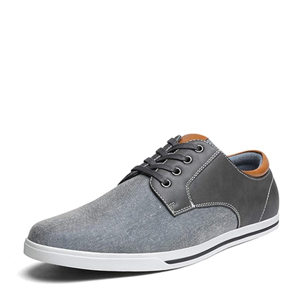 Mens smart grey shoes deals