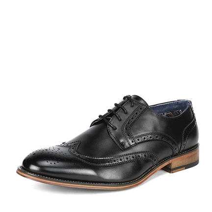 Brown Plaid Men's High Top Shoes