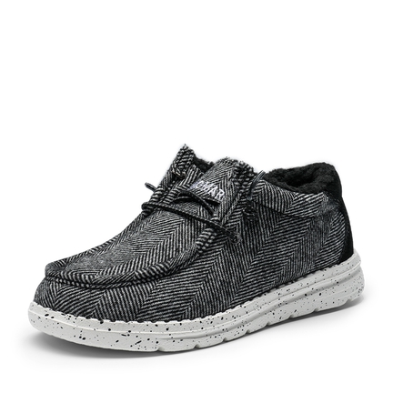 Little boys black loafers top