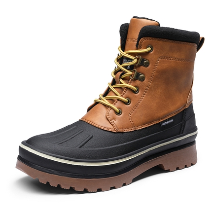 Mens fur lined duck boots clearance