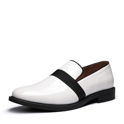 Black white tuxedo shoes online