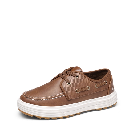 Boys' Brown Dress Shoes-Bruno Marc
