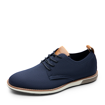 Men s Navy Blue Shoes Bruno Marc