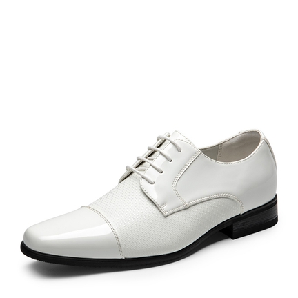 Mens white leather oxford shoes sale