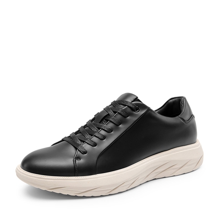 Men s Black Dress Sneakers Black Formal Sneakers Bruno Marc