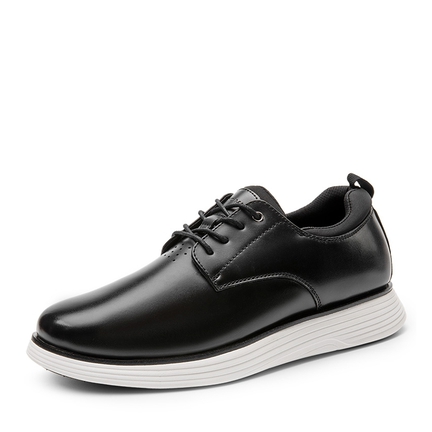 Mens black dress shoes with white soles shop