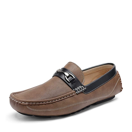 Genuine Leather Moccasin Loafers For Men
