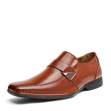 Men's Square-Toe Dress Shoes-Bruno Marc