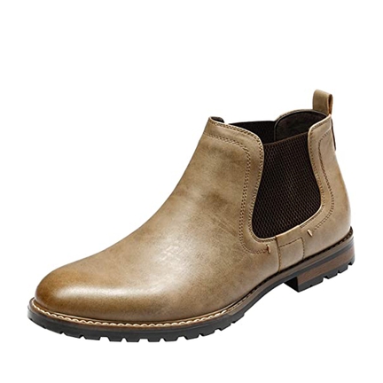 Men s Chelsea Boots Leather Suede Boots Bruno Marc