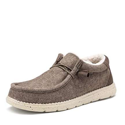 Men s Boat Shoes Canvas Boat Shoes Bruno Marc