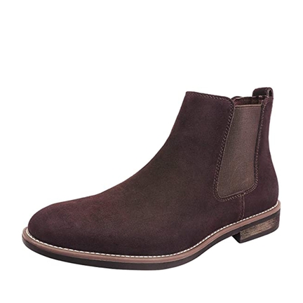 Bottes Chelsea Bruno Marc Pour Homme - Style Classique, Semelle Antidérapante, élastiques Côtés - Marron