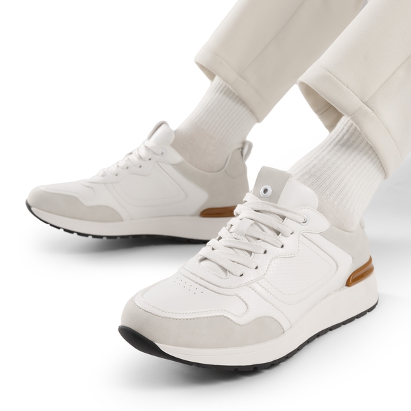 Comfortable white walking shoes clearance