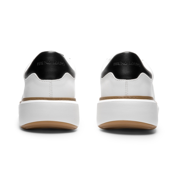 Men's Comfortable Smart Casual Sneakers - WHITE - 4
