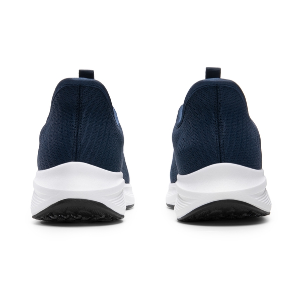 Men's Cushioned Mesh Walking Sneakers - NAVY - 4