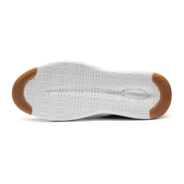 Men's Comfortable Smart Casual Sneakers - WHITE - 3