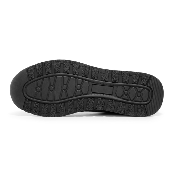 Men's Cushioned Fashion Sneakers - GREY/BLACK - 3